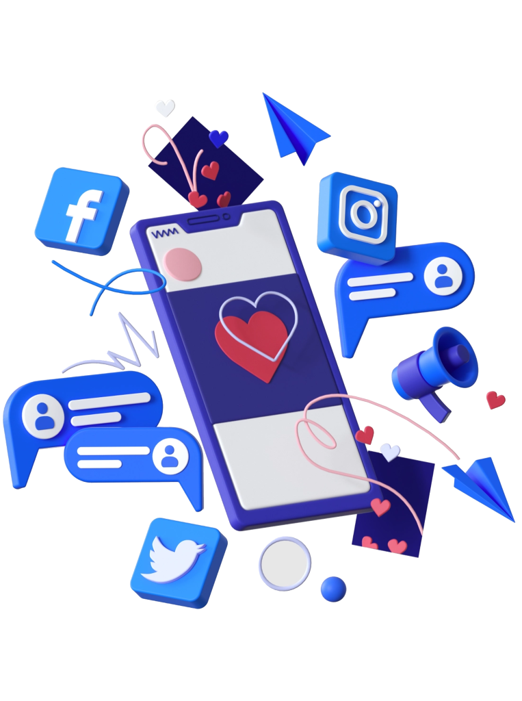 Social Media Profile Icon, Messages, In Phone Layout